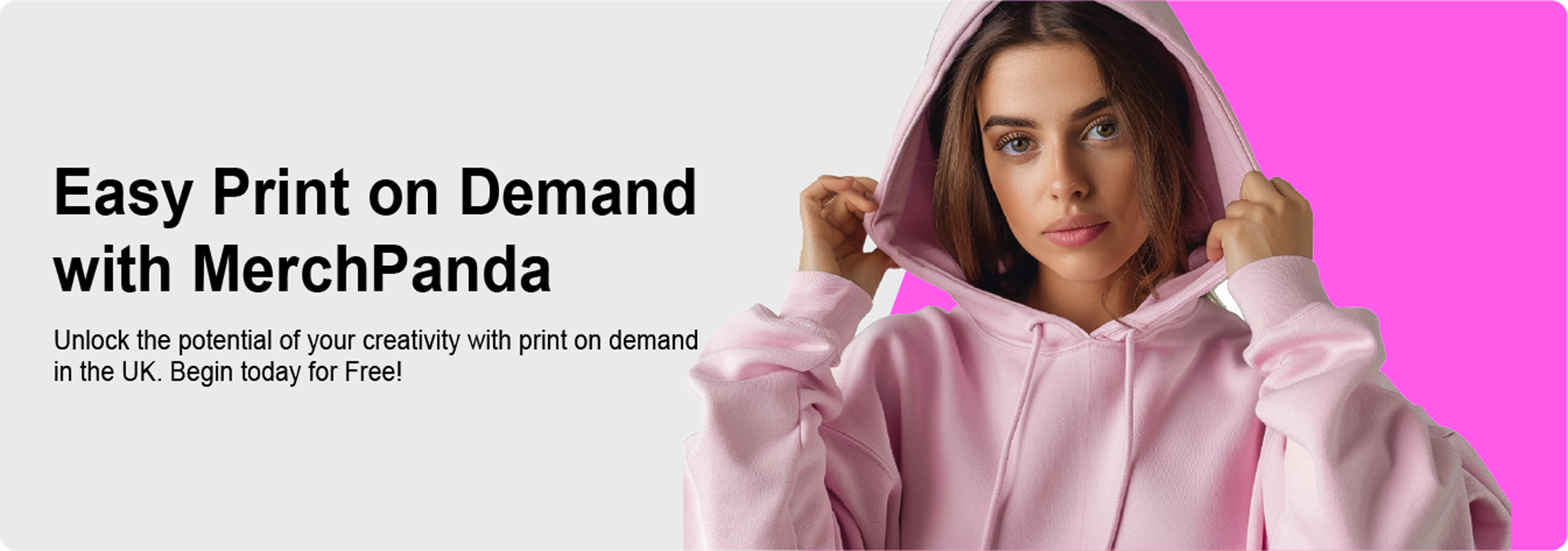 Easy Print on Demand with MerchPanda Unlock the potential of your creativity with print on demand in the UK. Begin today for Free!